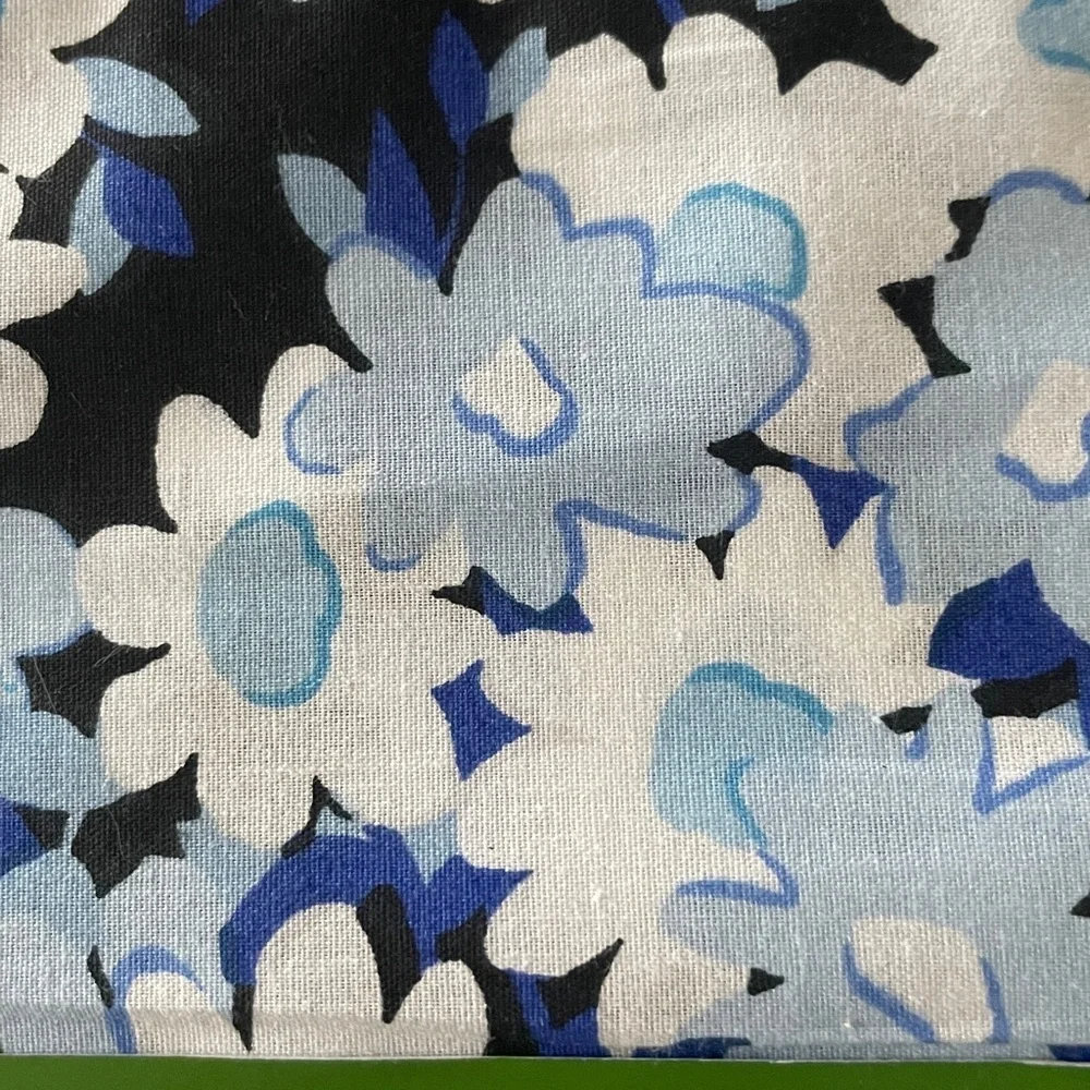 NWT! Kate Spade Full Sheet Set - Blue Floral - 100% Cotton